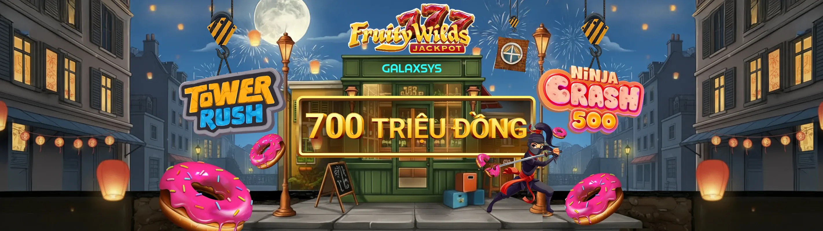 Hình ảnh chính giới thiệu các trò chơi JILI Nổ Hũ mới nhất 2024